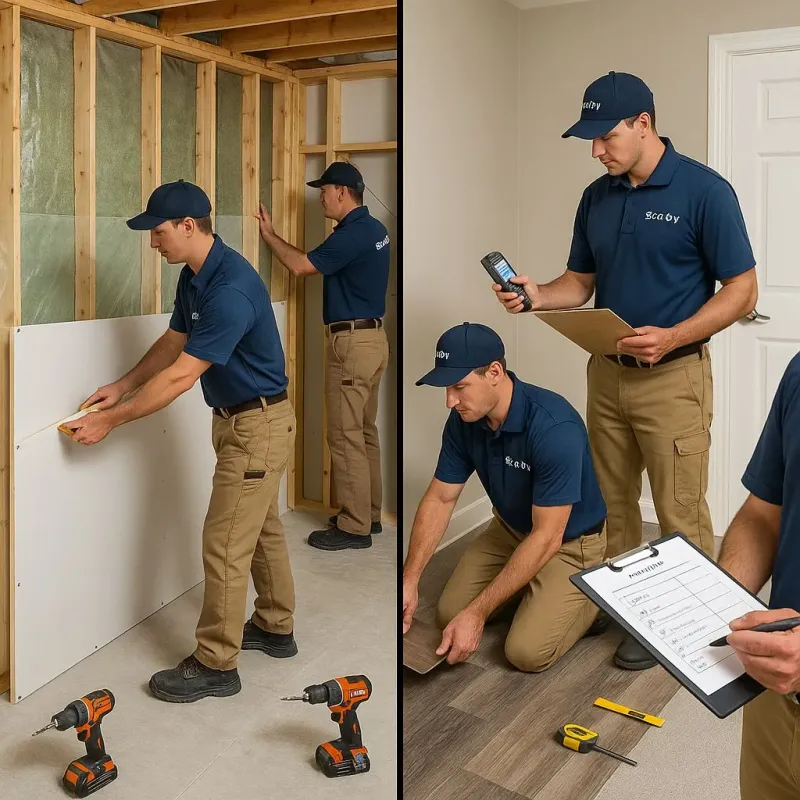 Repairs and Reconstruction process in Livingston County, KY
